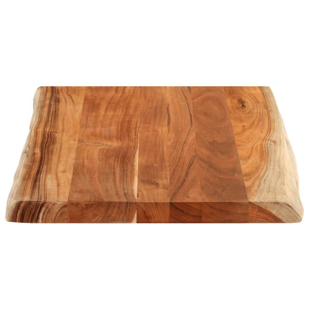 Acaciahout Tafelblad Natuurlijke Rand 70x60cm - 34% Korting