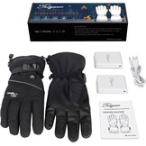 Verwarmde Handschoenen Unisex M | Touchscreen | 7.4V 5500mAh | 3 Standen | Waterdicht