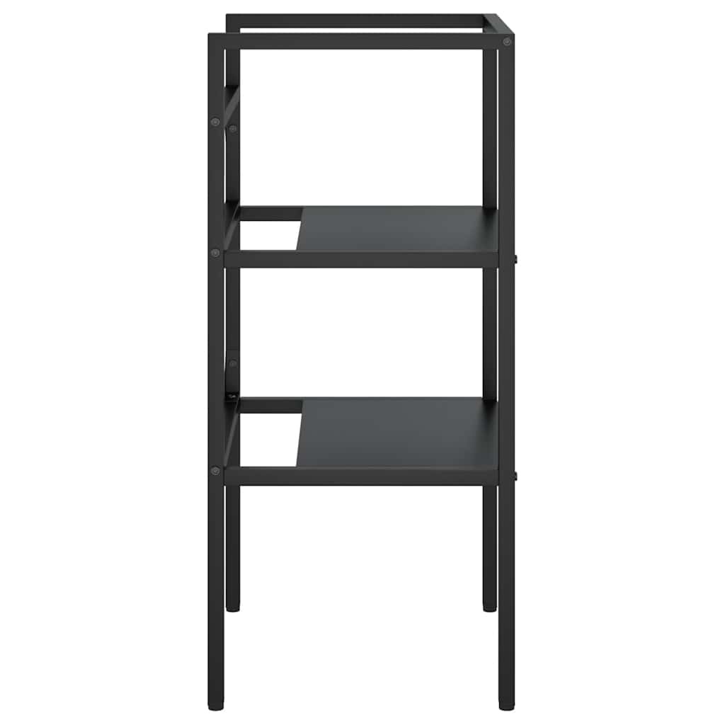 Stijlvol Wastafelframe IJzer Zwart - 34% Korting