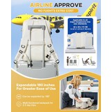 Handige Vacuüm Rugzak voor Ryanair - 60L Waterdicht