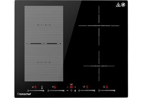 Inductiekookplaat 60 cm 7400W met 4 Flexizones - 35% Korting!