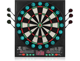 Elektronisch dartbord met 3 LCD-schermen & Duitse stem - 34% korting