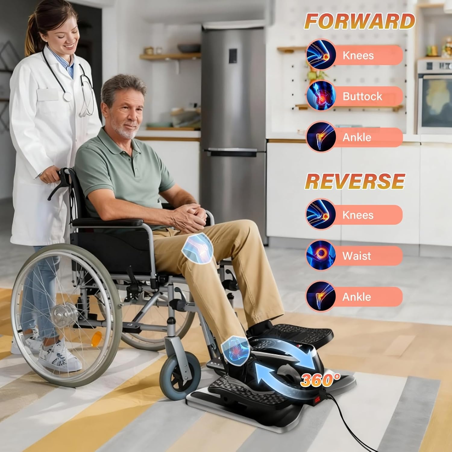 Elektrische Elliptische Trainer voor Senioren - 29% Korting