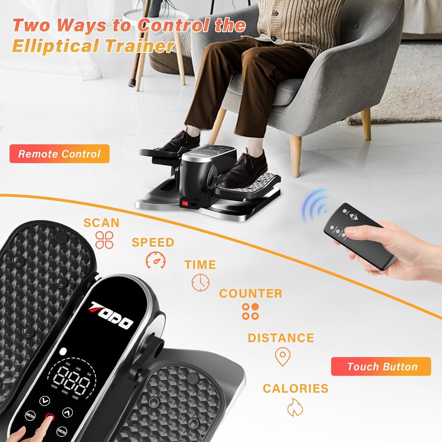 Elektrische Elliptische Trainer voor Senioren - 29% Korting