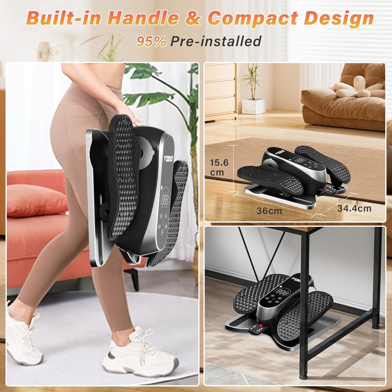 Elektrische Elliptische Trainer voor Senioren - 29% Korting