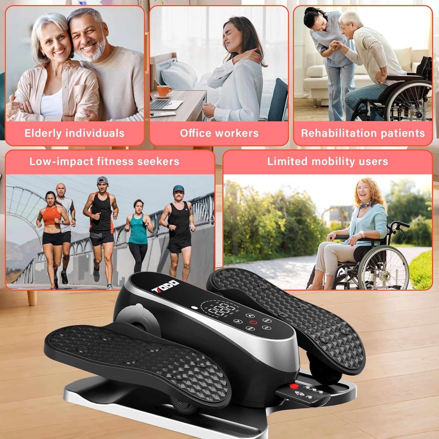 Elektrische Elliptische Trainer voor Senioren - 29% Korting