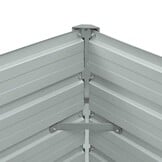Verhoogde Plantenbak van Staal - 100x40x45 cm Groen (33% Korting!)