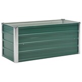 Verhoogde Plantenbak Staal Groen 100x40x45cm - 33% Korting!