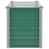 Verhoogde Plantenbak Staal Groen 100x40x45cm - 33% Korting!
