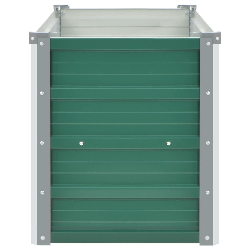 Verhoogde Plantenbak Staal Groen 100x40x45cm - 33% Korting!