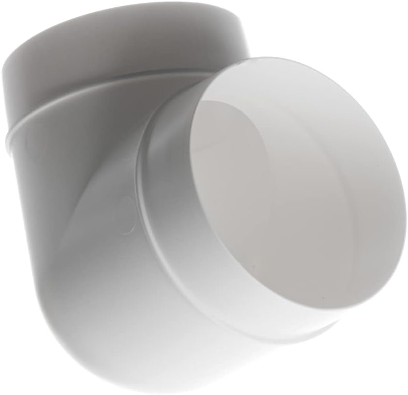Buisboog 90° Ø 100mm - PVC Ventilatiesysteem (25% Korting)