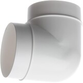 Buisboog 90° Ø 100mm - PVC Ventilatiesysteem (25% Korting)