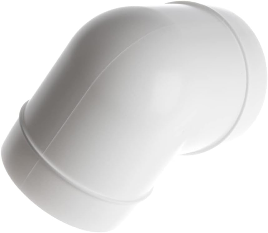 Buisboog 90° Ø 100mm - PVC Ventilatiesysteem (25% Korting)