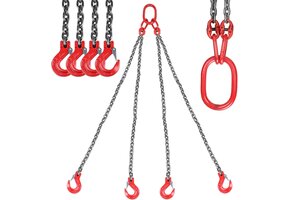 Hefketting 4-strengs 2m 6T G80 Staal - 34% Korting!
