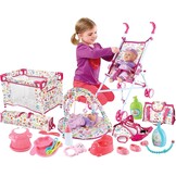 Rollenspel Speelset Babypoppen 5-in-1 Deluxe - 34% Korting!