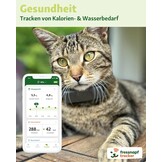 Fressnapf GPS-tracker voor katten - 2e generatie - zonder ABO - lokalisatie zonder afstandsbeperking - activiteitsdetectie en gezondheidsfunctie - kattenvriendelijk ontwerp