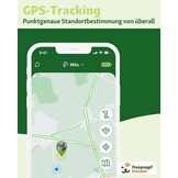 Fressnapf GPS-tracker voor katten - 2e generatie - zonder ABO - lokalisatie zonder afstandsbeperking - activiteitsdetectie en gezondheidsfunctie - kattenvriendelijk ontwerp