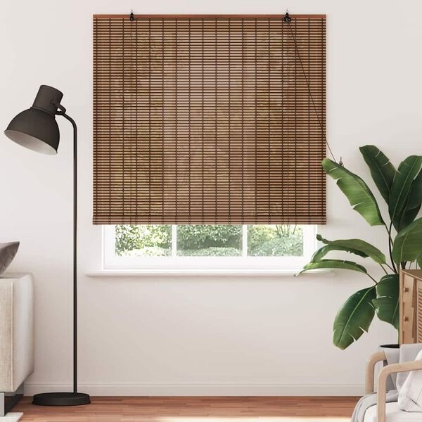 Bamboe Raamblind Bruin 150x220 cm - 34% Korting