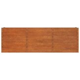 Verhoogde Cortenstaal Plantenbak 240x40x77 cm - 34% Korting