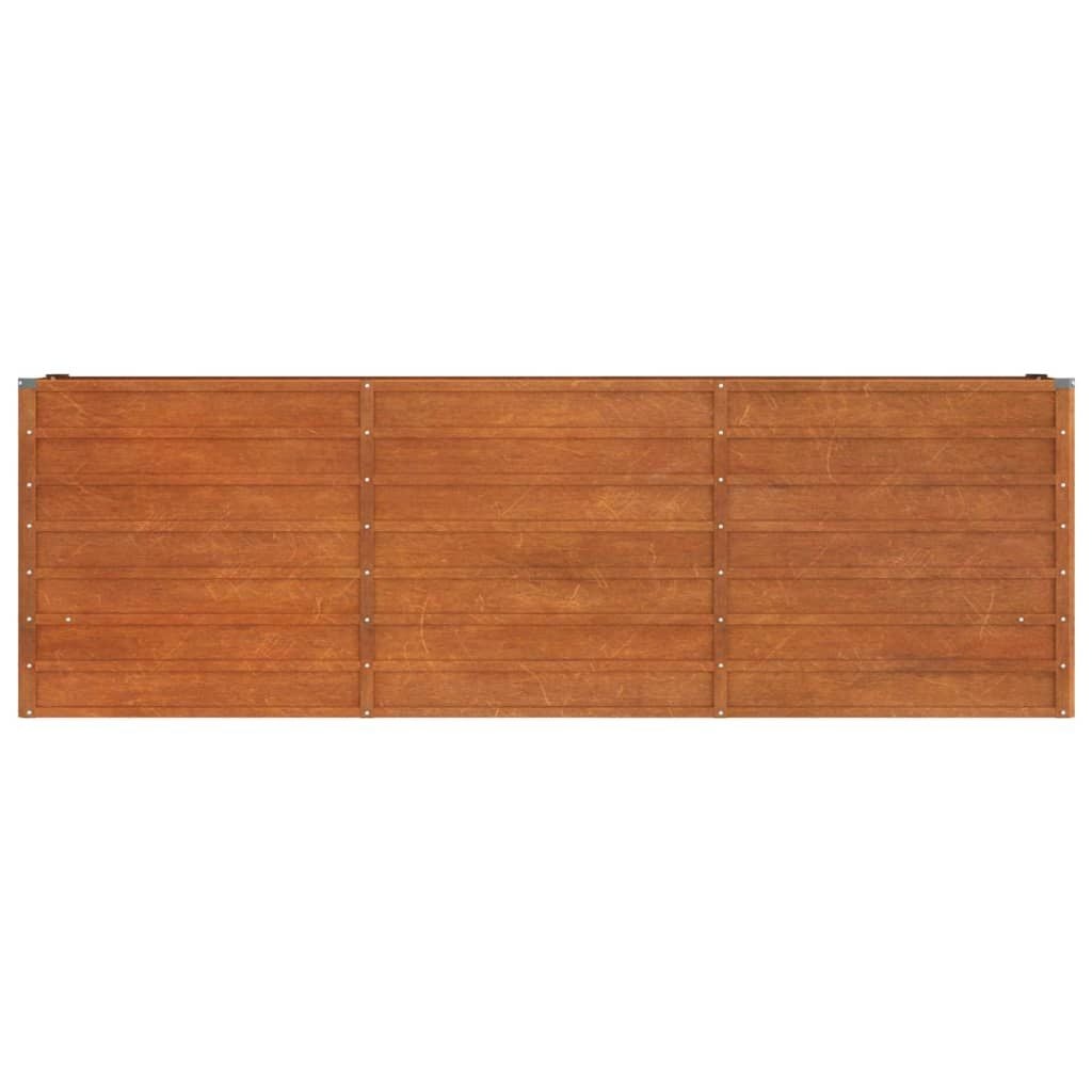 Verhoogde Cortenstaal Plantenbak 240x40x77 cm - 34% Korting