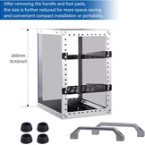 GeeekPi DeskPi RackMate TT Mini Serverkast voor Mini PC, Netwerk, Servers, Audio- en Videoapparatuur
