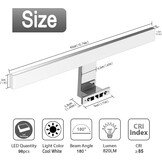 LED Badkamerspiegellamp 40cm Koelwit - 33% Korting!