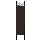 Kamerscherm 120x180cm Bruin - 3 Panelen, 33% Korting