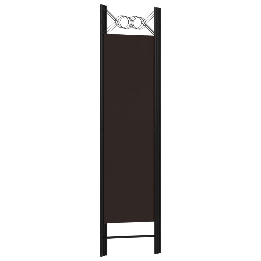 Kamerscherm 120x180cm Bruin - 3 Panelen, 33% Korting