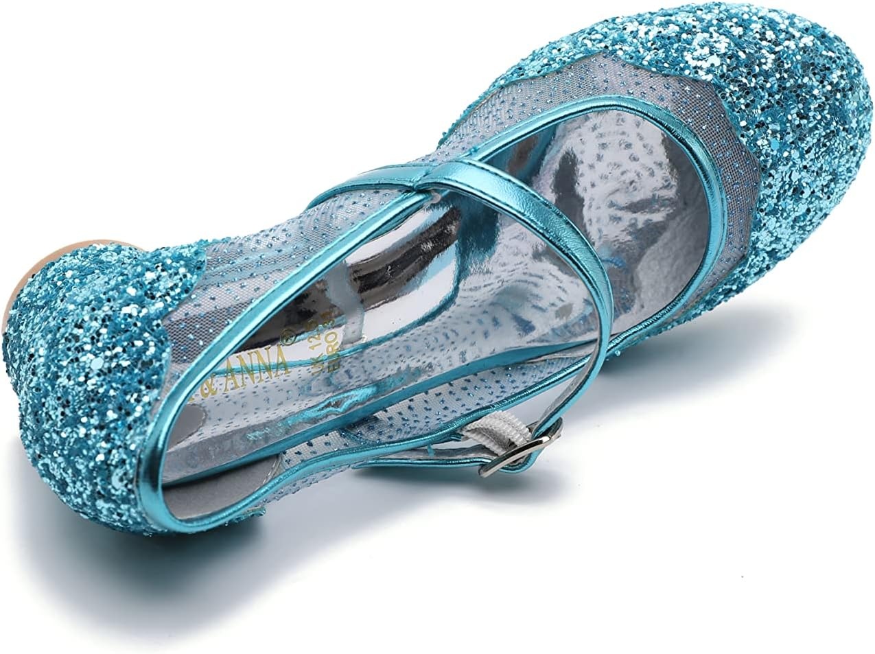 Roze Glitter Prinsessenschoenen Kinderen - 3cm Hak