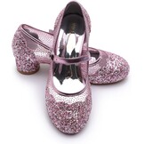 Roze Glitter Prinsessenschoenen Kinderen - 3cm Hak