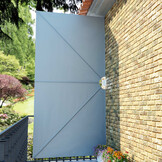 Inklapbaar Terrasscherm 400x200cm Grijs - 34% Korting!