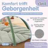 XXL Babyspeelmat met speelboog - Vanaf geboorte, groen