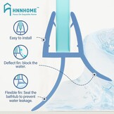 Douchedeur Zeefstrip voor 4-6mm Glas | Waterdichte Afdichting | 65% Korting