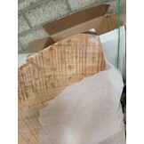 Tafelblad Mangohout met Natuurlijke Rand 120x40x3.8cm - 59% Korting