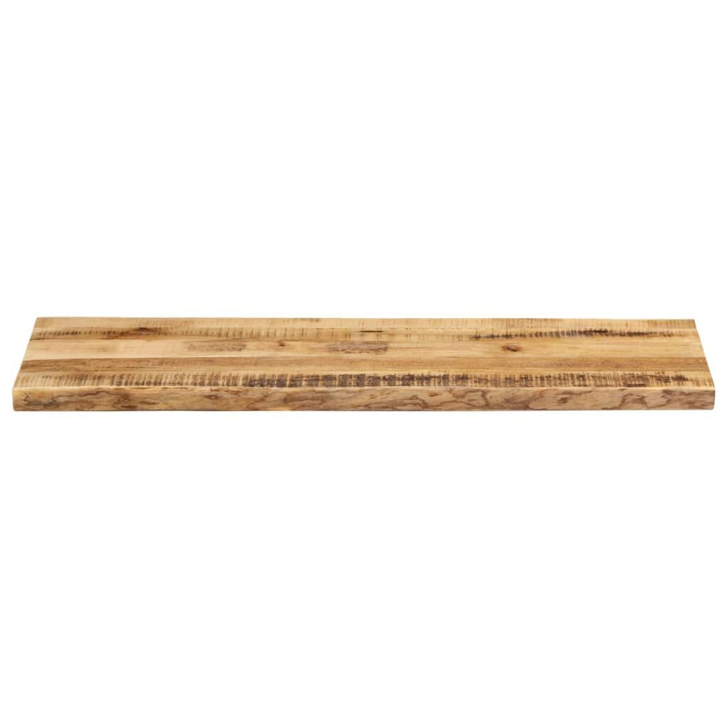 Tafelblad Mangohout met Natuurlijke Rand 120x40x3.8cm - 59% Korting