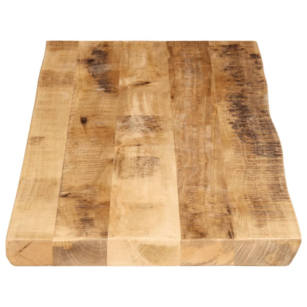 Tafelblad Mangohout met Natuurlijke Rand 120x40x3.8cm - 59% Korting