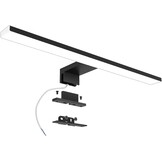 Zwarte LED Badkamerspiegellamp 40cm - Neutraal Wit & Waterdicht (28% Korting)