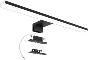 Zwarte LED Badkamerspiegellamp 40cm - Neutraal Wit & Waterdicht (28% Korting)