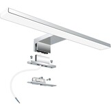 Zwarte LED Badkamerspiegellamp 40cm - Neutraal Wit & Waterdicht (28% Korting)