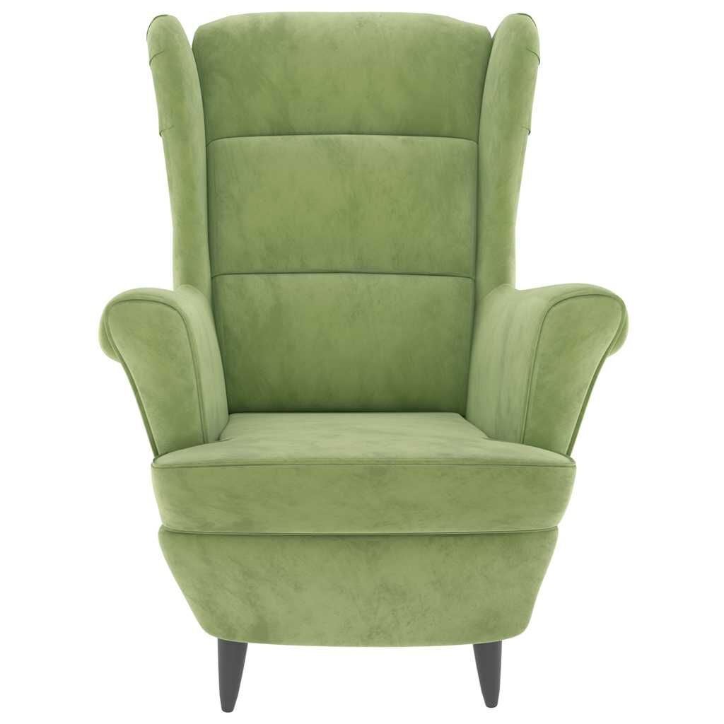 Fauteuil Fluweel Lichtgroen - 30% Korting!