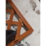 Houten plantenbak met latwerk 50x25x90 cm - 57% Korting