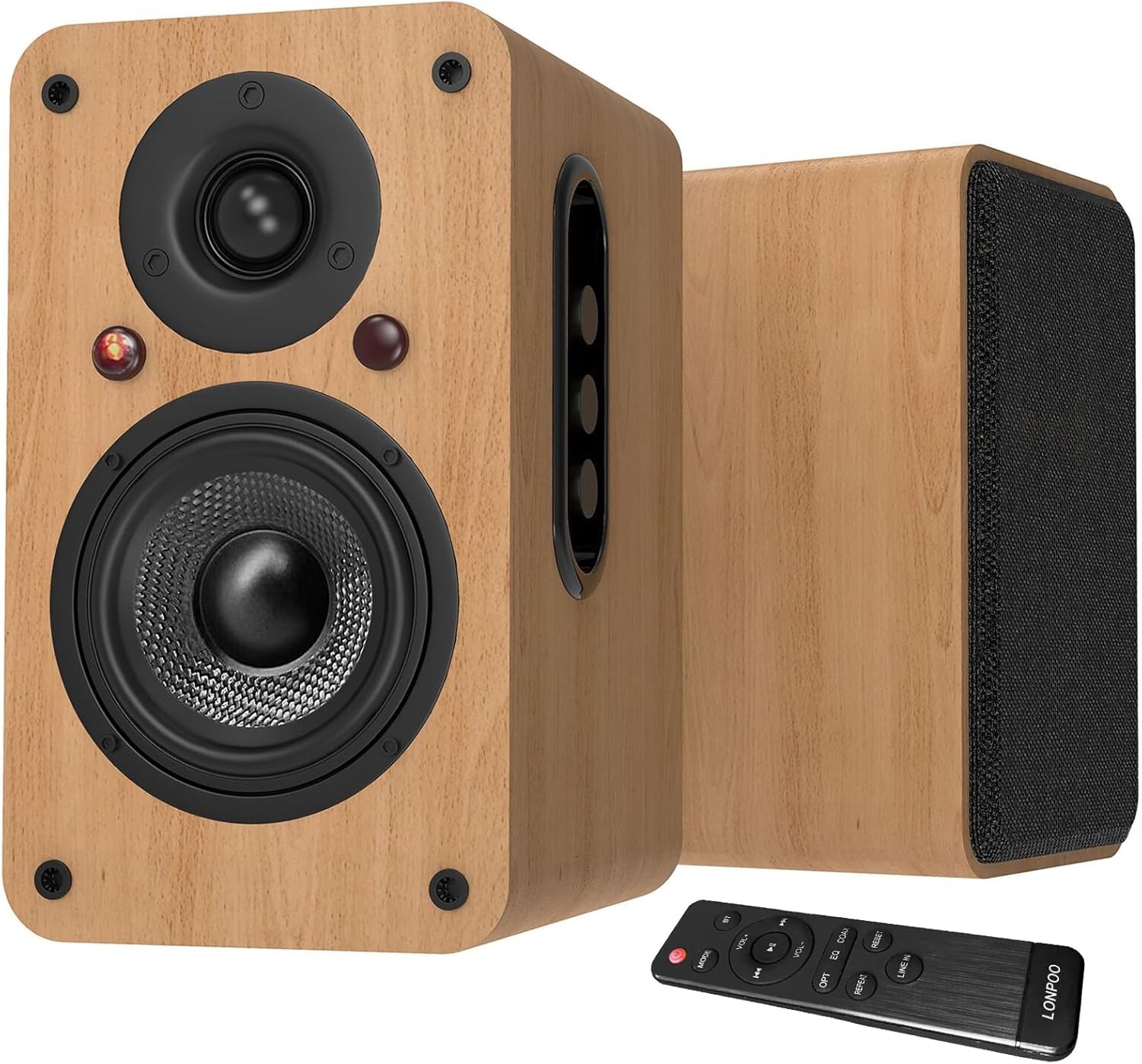 Actieve Boekenplank Luidsprekers LP-42X Geel - 100W RMS | 35% Korting