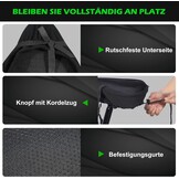 Comfortabele Gel Fietszadelhoes - 29x27 cm - Zwart - 33% Korting