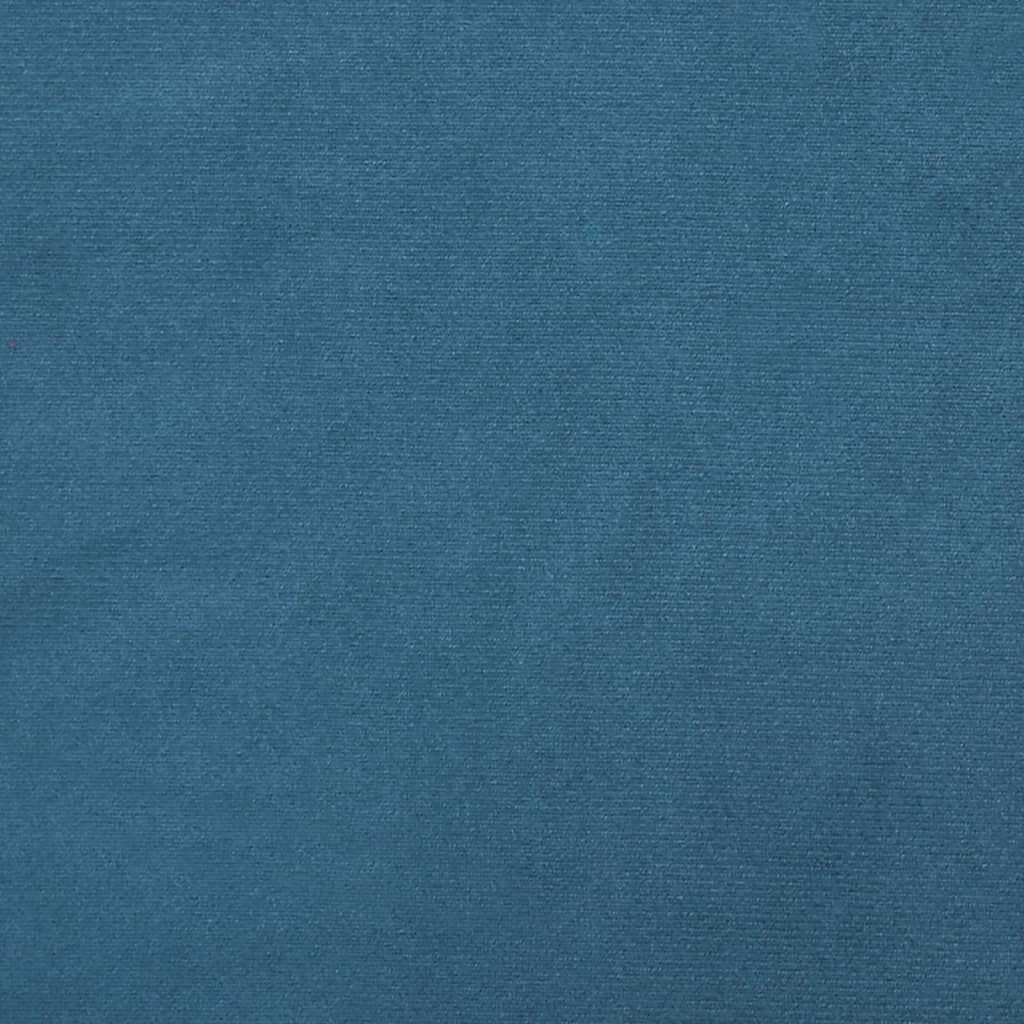 Luxe Relaxstoel Fluweel Blauw - 70% Korting