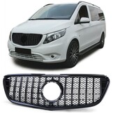 Sportgrille Mercedes Vito W447 (2014-2019) Zwart Glans - 49% Korting