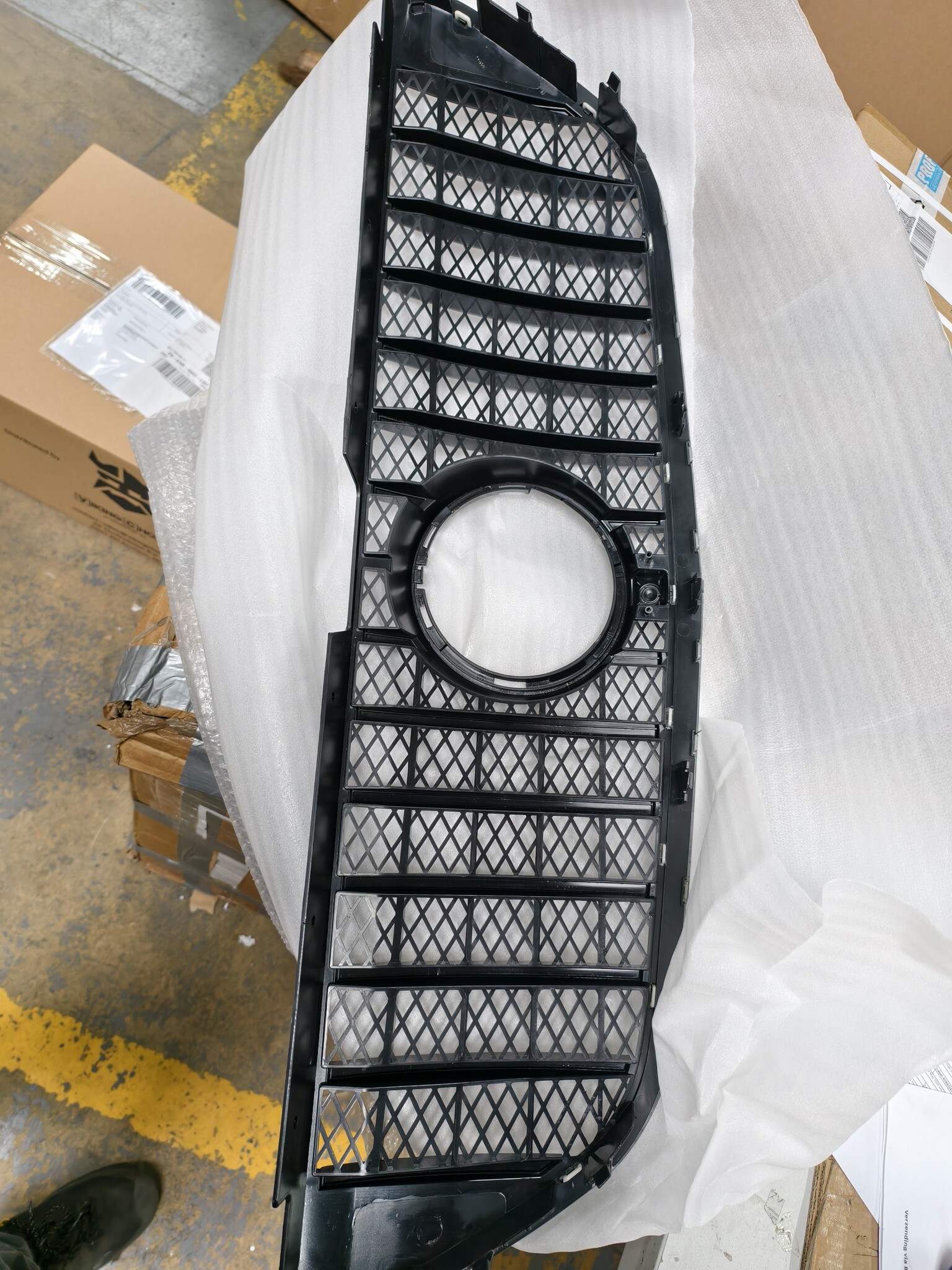 Sportgrille Mercedes Vito W447 (2014-2019) Zwart Glans - 49% Korting