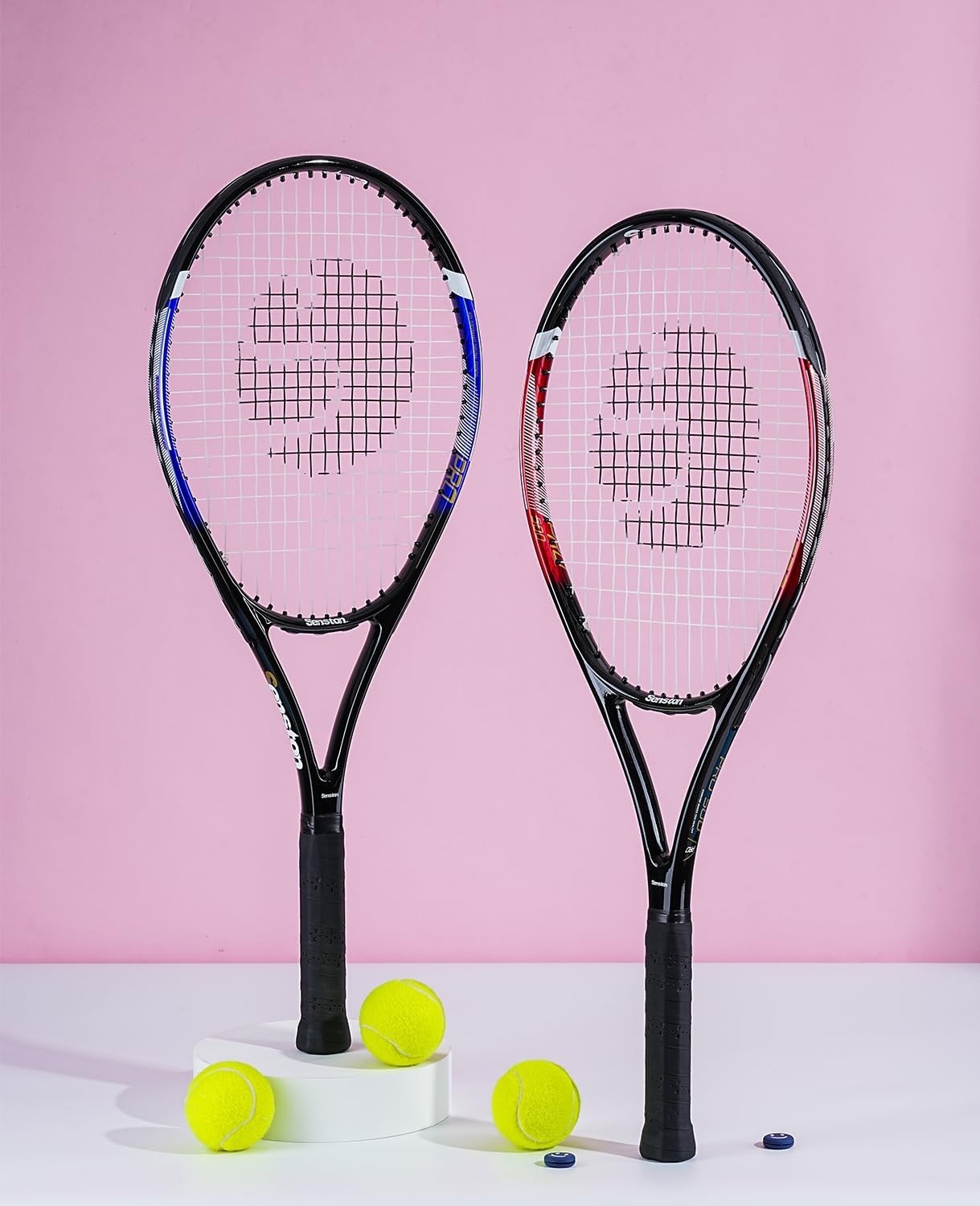 Beginners Tennisset Volwassen 68,5 cm | Lichtgewicht Carbonlegering | 29% Korting