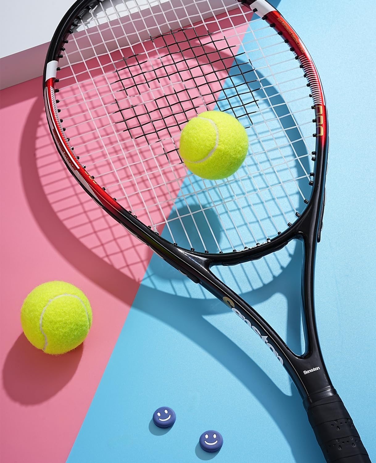 Beginners Tennisset Volwassen 68,5 cm | Lichtgewicht Carbonlegering | 29% Korting