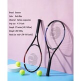 Beginners Tennisset Volwassen 68,5 cm | Lichtgewicht Carbonlegering | 29% Korting