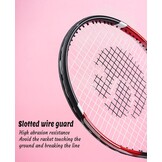 Beginners Tennisset Volwassen 68,5 cm | Lichtgewicht Carbonlegering | 29% Korting